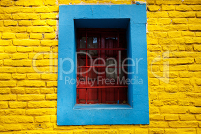 The colourful buildings of La Boca Buenos Aires Argentina