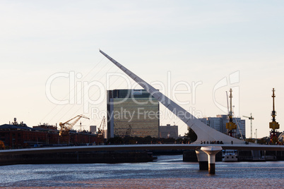 Puente De La Mujer Bridge Of The Women designed by Santiago Cala