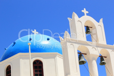 Church at Oia, Santorini, Greece