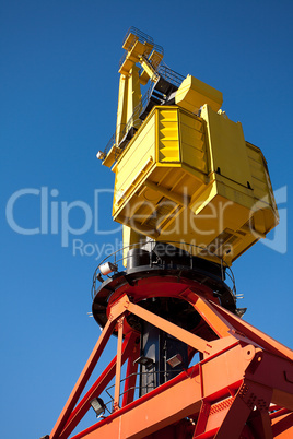 crane in Puerto Madero Buenos Aires Argentina