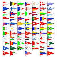 Flags of the countries of the world.