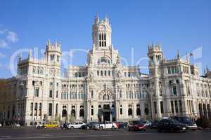 Palacio de Comunicaciones in Madrid