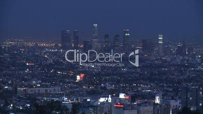 Los Angeles Skyline Twilight