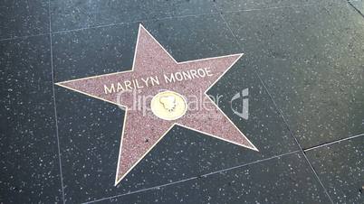 Walk of Fame Marilyn Monroe