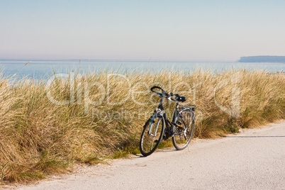 fahrrad am meer, bike at the sea