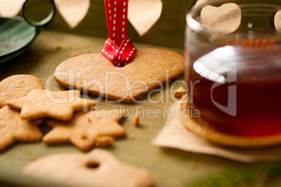 Lebkuchen zu Weihnachten