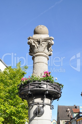 Brunnen in Meersburg