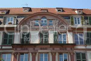 France, Alsace, renaissance house in Colmar
