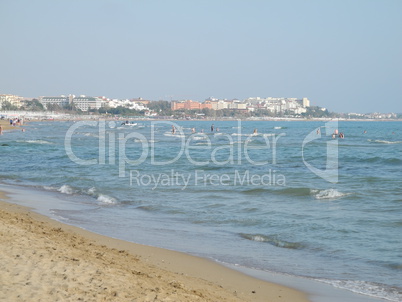 Strand bei Side, Türkei