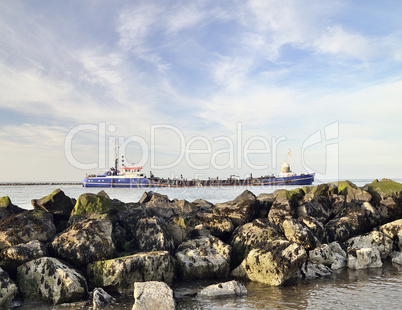 Drogheda bay, Drogheda, County Louth, Ireland