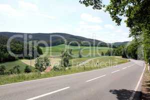 Thüringer Berge nahe Rudolstadt