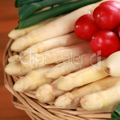 Frischer Spargel