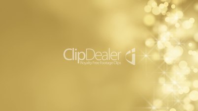 loopable abstract background gold bokeh circles