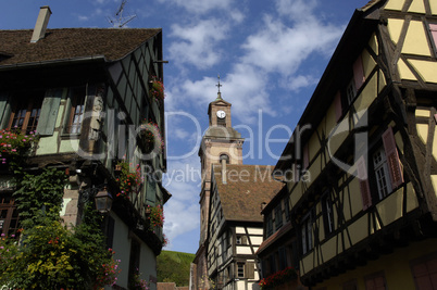 France, the small village of Riquewihr in Alsace