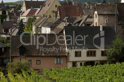 France, the small village of Riquewihr in Alsace