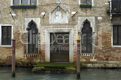 Italy, old palace near Grand Canal