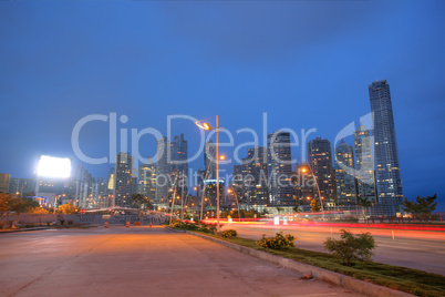 Panama City skyline, Panama.