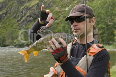 Fisherman and the catch