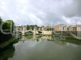 Bridge over river Tiber