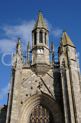 France, the Guerande church in Loire Atlantique