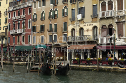 Italy, old palace near Grand Canal