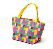 Vibrant Cloth Ladies Handbag