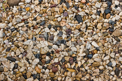 Background of small stones