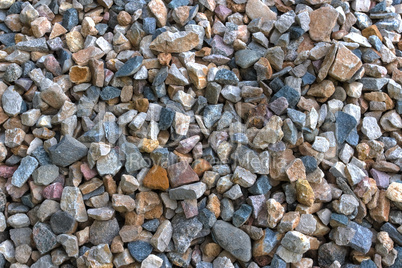 Background of small stones