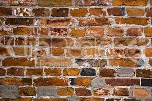 Old brick wall background