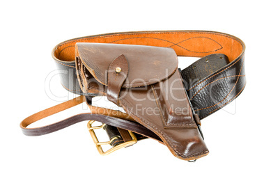 Belt and holster