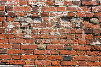 Old brick wall background