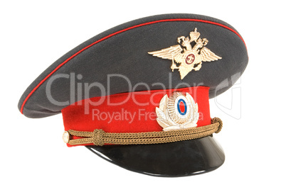 Russian police officer cap