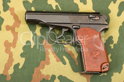Russian 9mm handgun