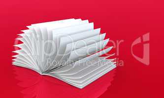 White Book on red