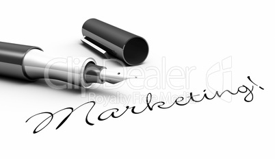 Marketing! - Stift Konzept
