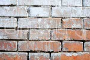 Old grunged brick wall
