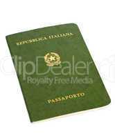 Old Italian passport