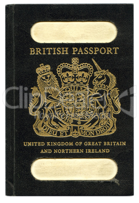 Old British Passport