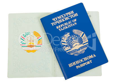 Tajikistan passport