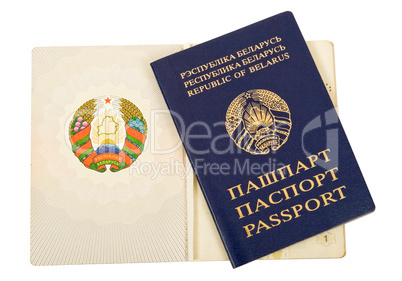 Belorussian passport