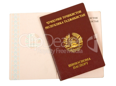 Tajikistan passport