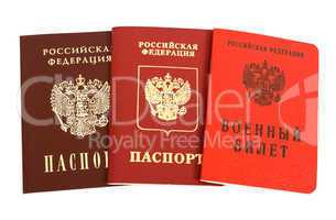 Russian passports and Military ID