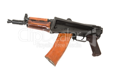 Russian automatic rifle AKS-74U