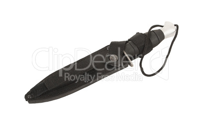 Russian Army knife in scabbard