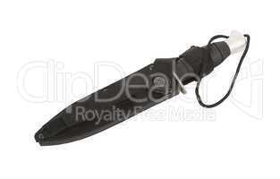 Russian Army knife in scabbard