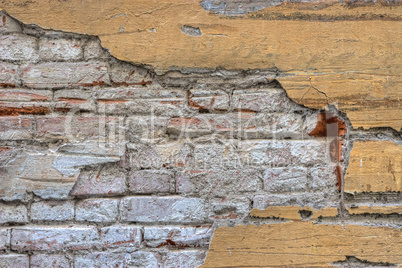 Grunge wall. Abstract closeup brick wall background