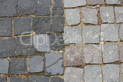 paved stones