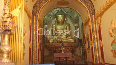 Buddha in Indein pagoda, Myanmar
