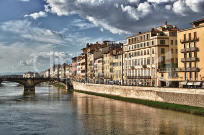 View of Florence from Ponte Vecchio