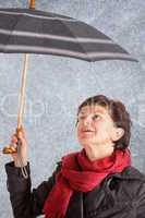 Woman with Umbrella